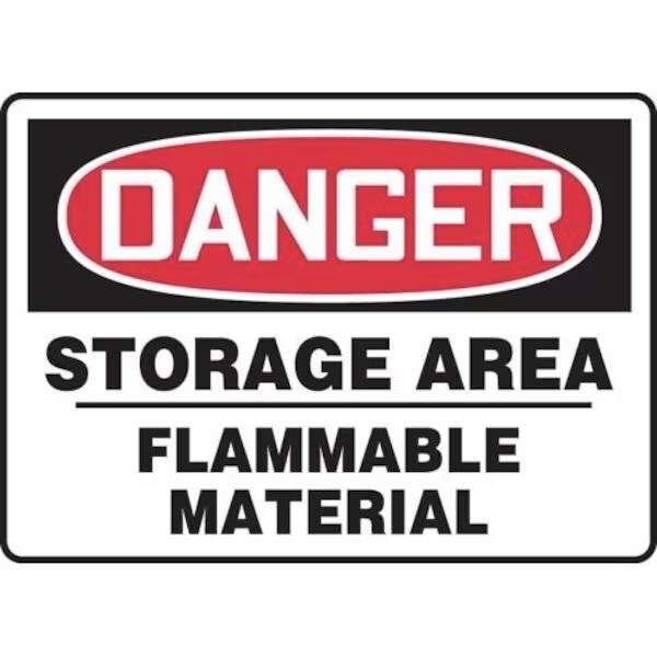 Accuform OSHA DANGER SAFETY SIGN STORAGE MCHG074VA MCHG074VA - main